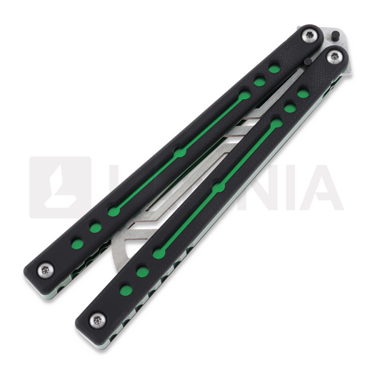 Squid Industries Nautilus V2 perhosveitsi harjoitteluun, vihreä