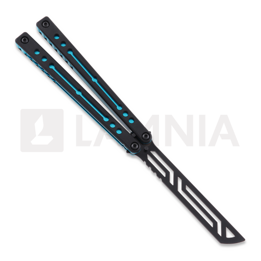 Balisong trainer Squid Industries Inked Nautilus V2, teal
