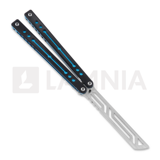 Squid Industries Nautilus V2 balisong trainer, teal