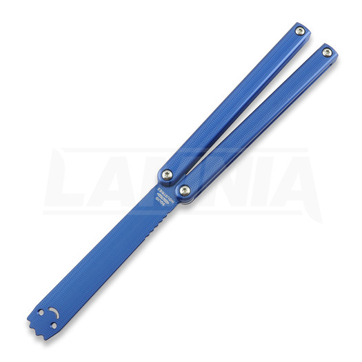 Balisong trainer Squid Industries Squiddy-AL, azul