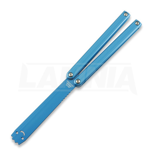 Squid Industries Squiddy-AL balisong trainer, teal