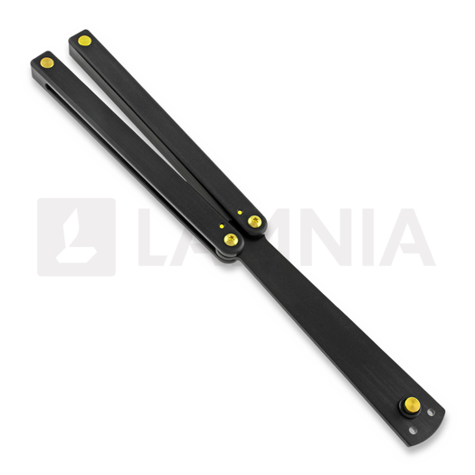 Balisong trainer Squid Industries Squiddy-B Ti-Mod, gold