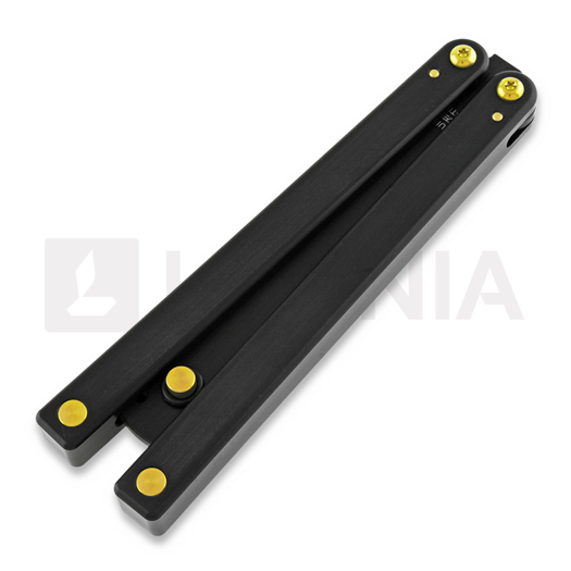 Balisong trainer Squid Industries Squiddy-B Ti-Mod, gold