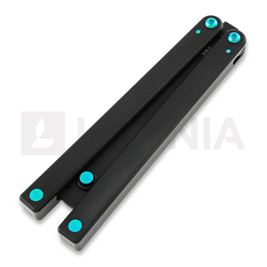 Balisong trainer Squid Industries Squiddy-B Ti-Mod, teal