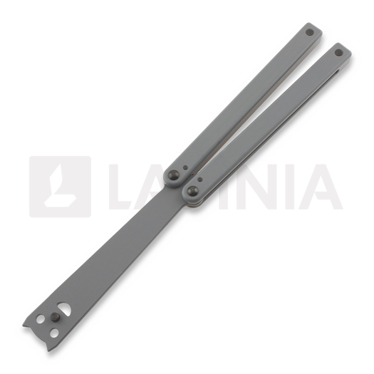 Coltello a farfalla per allenamento Squid Industries Squiddy-G, grigio