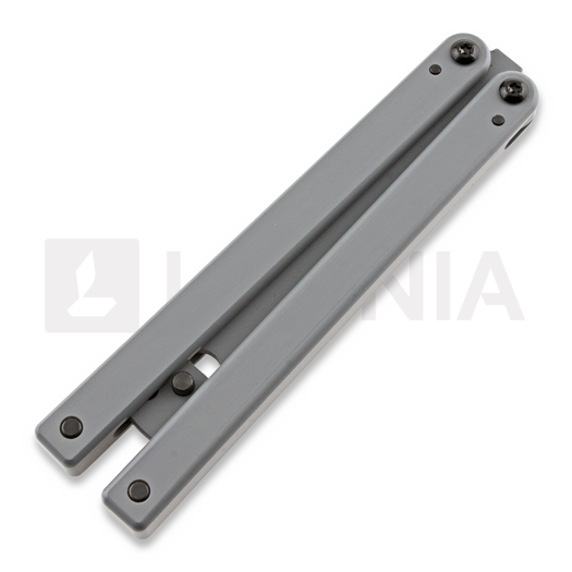 Squid Industries Squiddy-G balisong trainer, 灰色