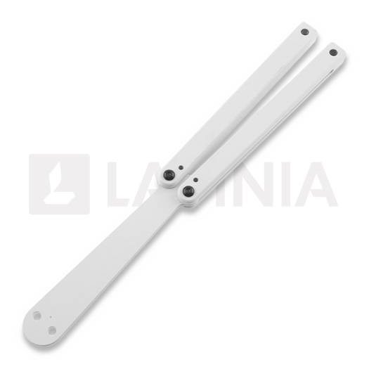 Squid Industries Squiddy balisong trainer, bijela