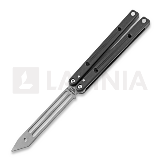 Balisong trainer Squid Industries Squidtrainer V3.5, preto