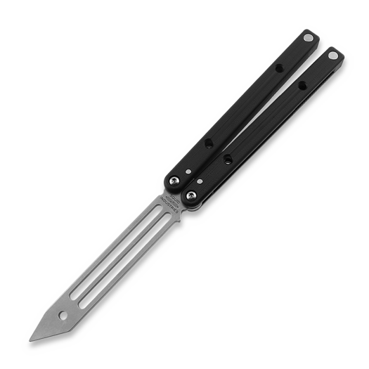 Squid Industries Squidtrainer V4 balisong trainer, 검정