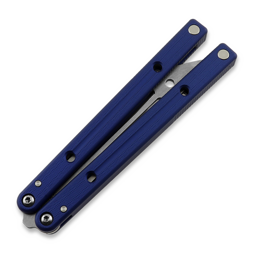 Squid Industries Squidtrainer V4 balisong trainer, bl&aring;