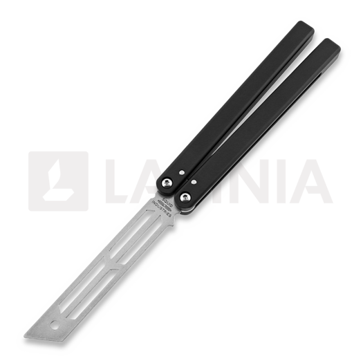 Squid Industries Triton balisong trainer, black