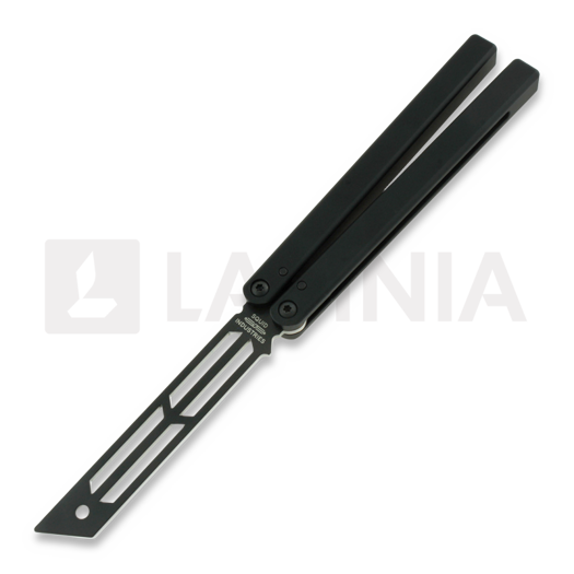 Balisong trainer Squid Industries Triton Inked, чорний