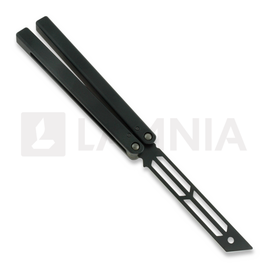 Squid Industries Triton Inked balisong trainer, 黑色