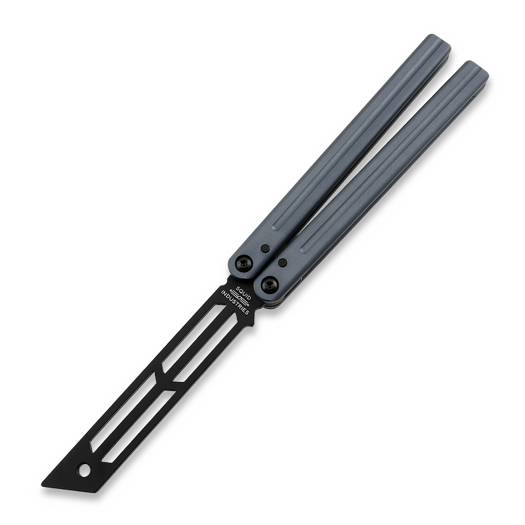 Balisong trainer Squid Industries Triton V2 Inked Gunmetal