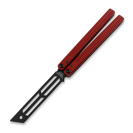 Тренировочный балисонг Squid Industries Triton V2 Inked Red