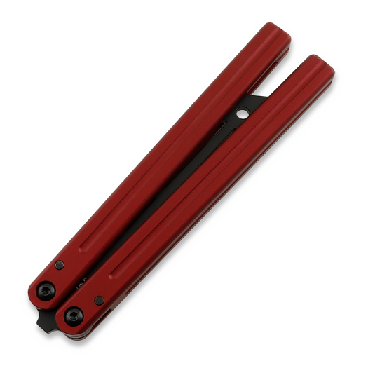 Balisong trainer Squid Industries Triton V2 Inked Red