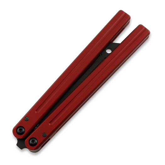 Balisong trainer Squid Industries Triton V2 Inked Red