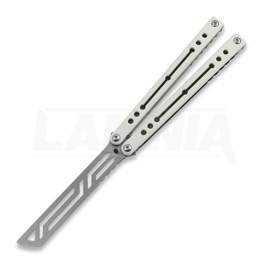 Squid Industries Winter Nautilus V2 balisong trainer, black