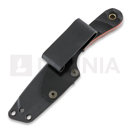 ST Knives Ibex Stonewashed veitsi, musta