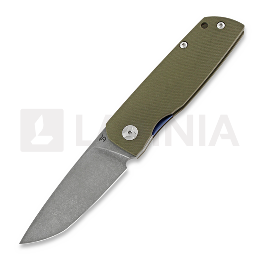 ST Knives Maniac 접이식 나이프, 초록
