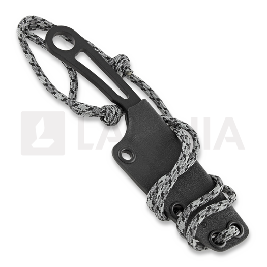 ST Knives Neck Knife, gungote black