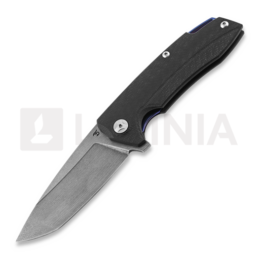 Couteau pliant ST Knives Wolverine, noir
