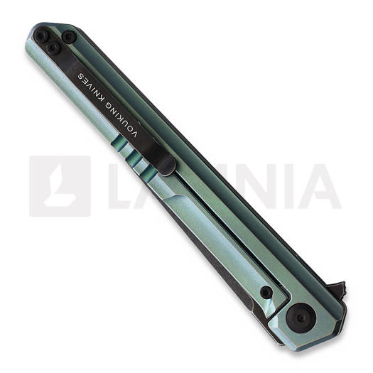 Stedemon TS06 Framelock k&auml;&auml;nt&ouml;veitsi, vihre&auml;