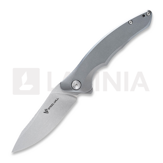 Steel Will Spica F44-27 Linerlock 접이식 나이프, silver F4427