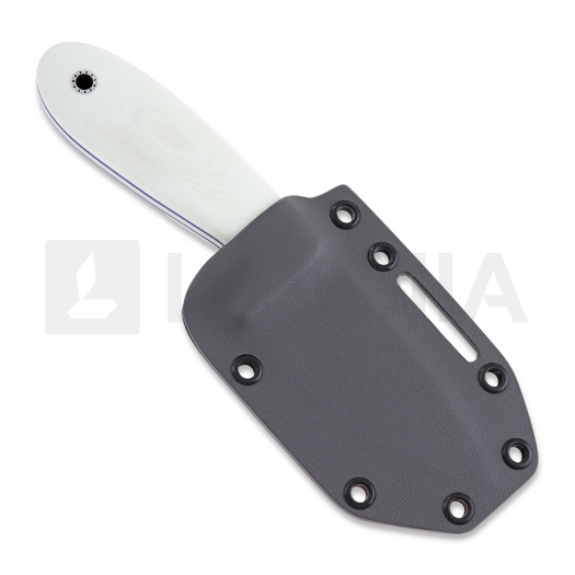 SteelBuff Forester 1.0 kniv, hvid