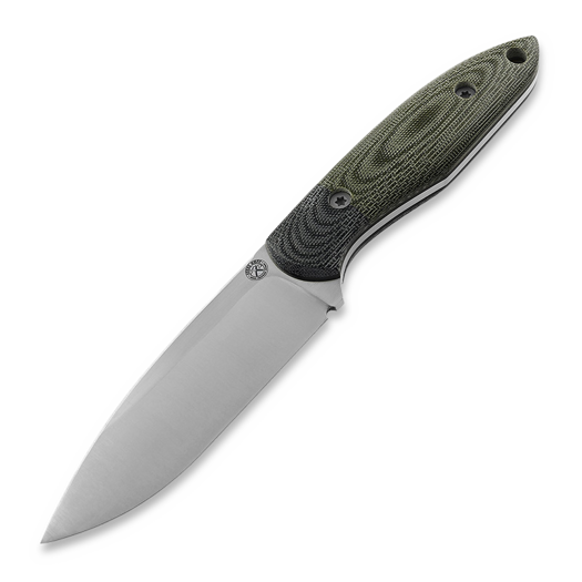 SteelBuff Slugger veitsi, Green/Black Micarta