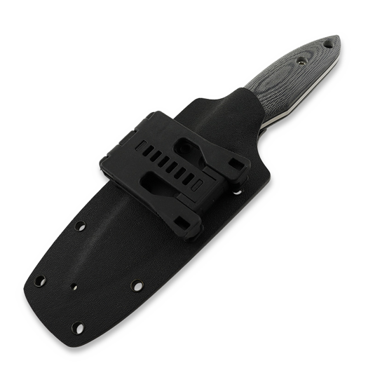 SteelBuff Slugger knife, Green/Black Micarta