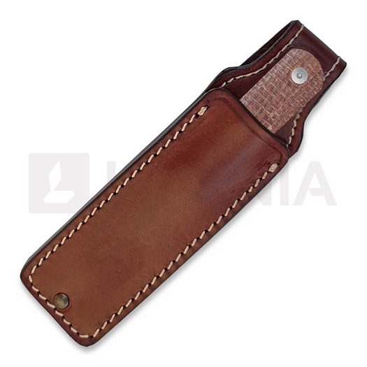 StraightLine Ally - Stonewashed - Brown Burlap Micarta kniv