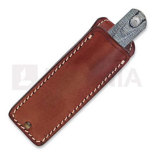 StraightLine Ally - Stonewashed - Denim Canvas Micarta knife