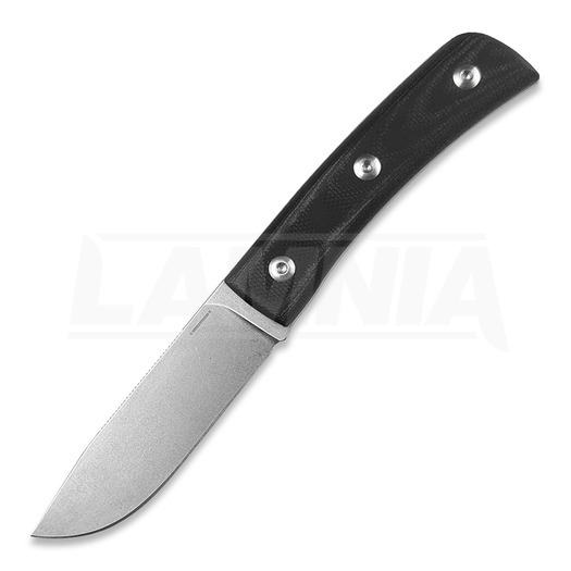 StraightLine Buster - Stonewashed - Black G10 סכין