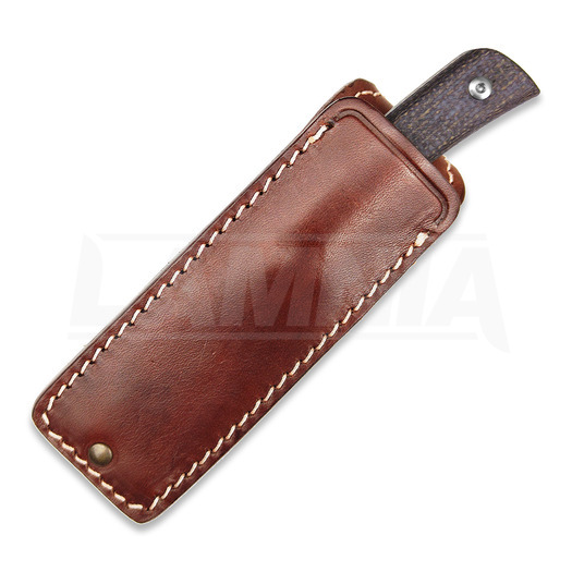 Coltello StraightLine Buster - Stonewashed - Brown Burlap Micarta