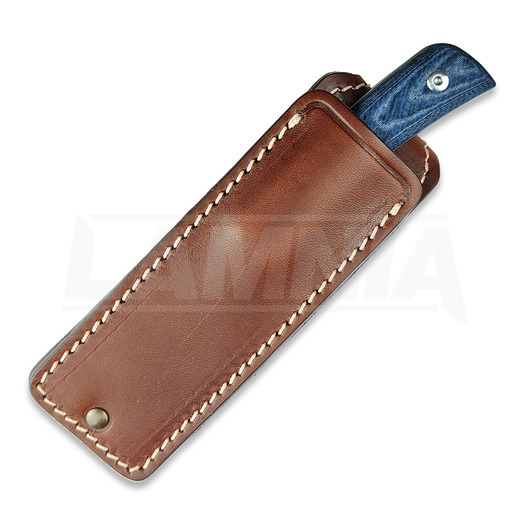 StraightLine Buster - Stonewashed - Denim Canvas Micarta knife