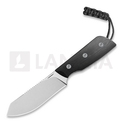 Nóż StraightLine Digger - Stonewashed - Black G10