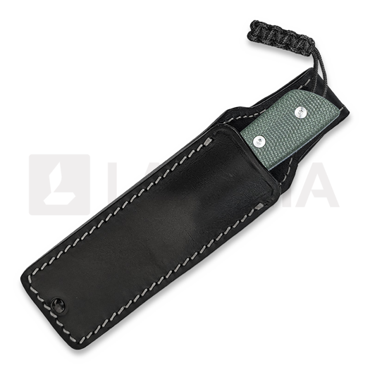 Coltello StraightLine Digger - Stonewashed - Green Canvas Micarta