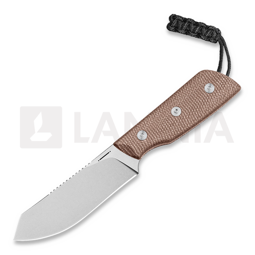 Нож StraightLine Digger - Stonewashed - Natural Canvas Micarta