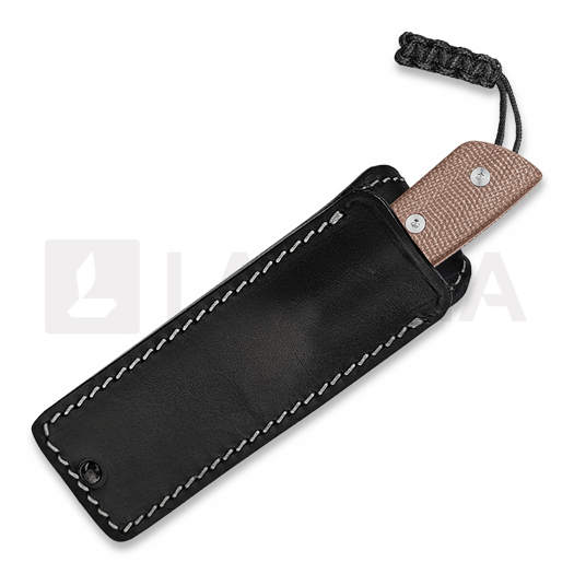 Coltello StraightLine Digger - Stonewashed - Natural Canvas Micarta