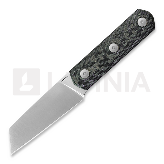 Nóż StraightLine Erny - Satin - Carbon Fiber