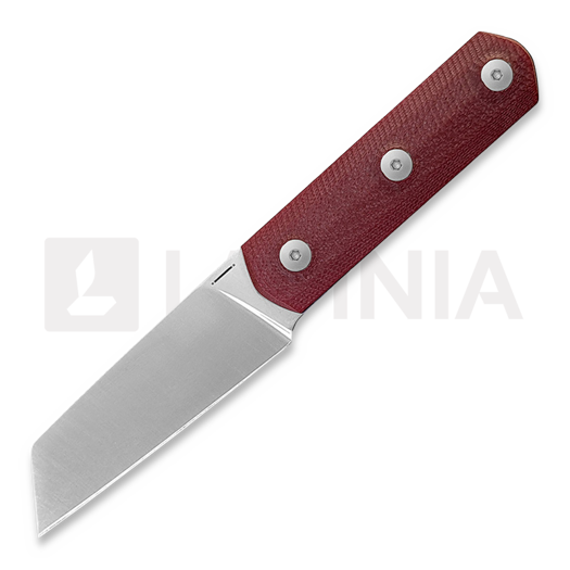 StraightLine Erny - Satin - Red G10 칼