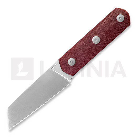 StraightLine Erny - Satin - Red G10 סכין