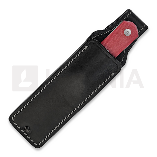 StraightLine Erny - Satin - Red G10 kniv