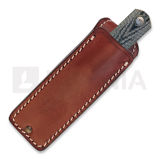 StraightLine Erny - Stonewashed - Denim Canvas Micarta veitsi