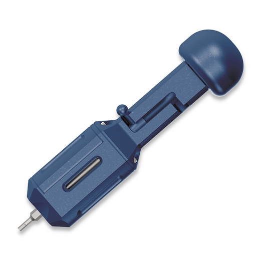 StraightLine Revolve Bit Driver V2 - Titanium - Blue
