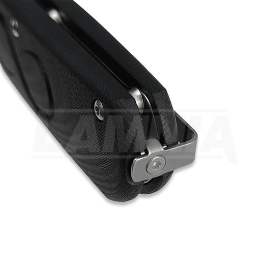 StraightLine Rox - Stonewashed - Black G10 kääntöveitsi