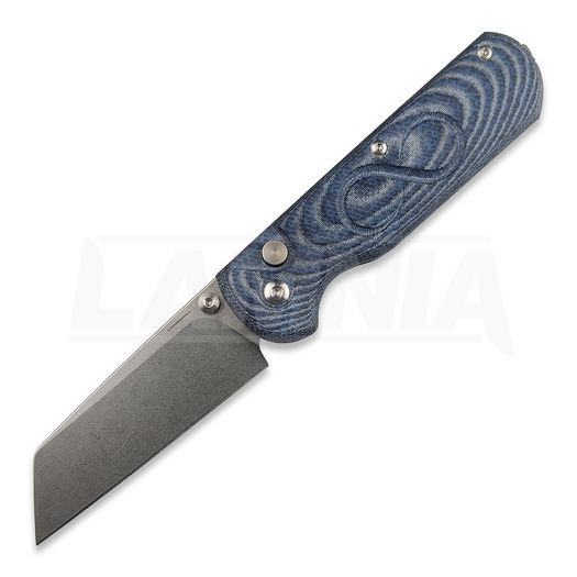 Nóż składany StraightLine Rox - Stonewashed - Denim Canvas Micarta