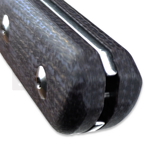 Coltello StraightLine Scorer - Stonewashed - Brown Burlap Micarta
