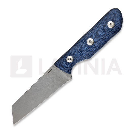 Nóż StraightLine Scorer - Stonewashed - Denim Canvas Micarta